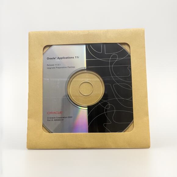 Oracle Applications 11i Release 11.5.1 Upgrade Preparation Patches CD A85863-01 - Picture 2 of 3